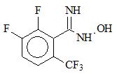 2,3-二氟-N-羥基-6-三氟甲基苯甲脒；
2,3-Difluoro-N-hydroxy-6-(trifluoromethyl)benzenecarboximidamide；
DFAO